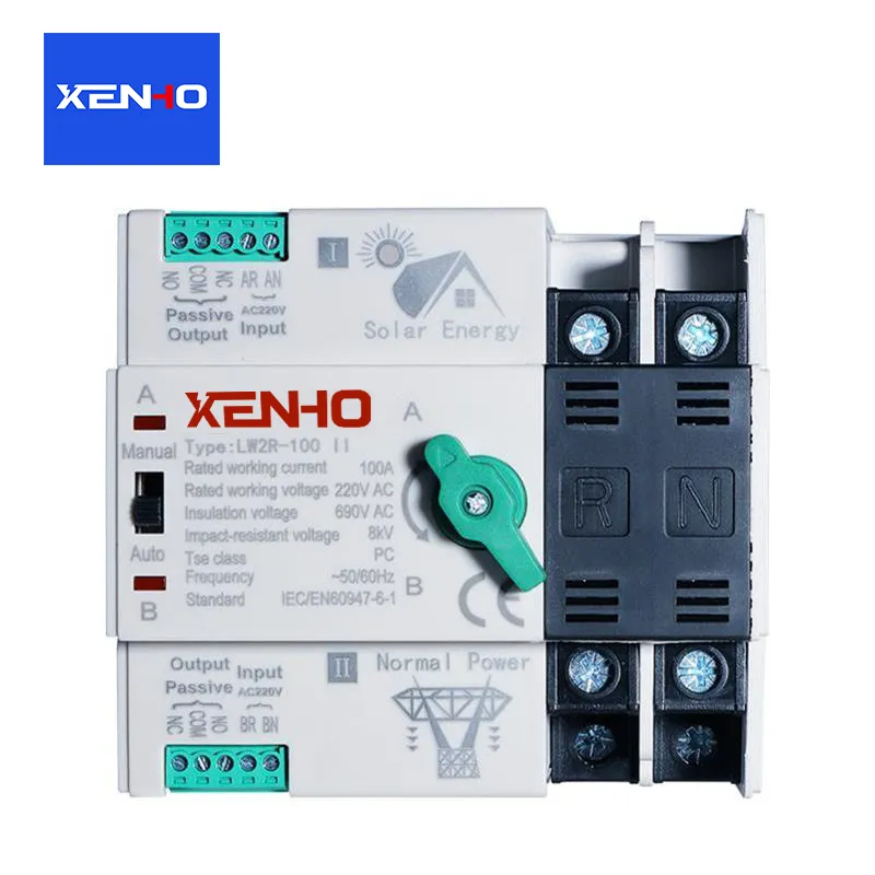 Dual Power automatisk overføringsbryter